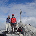 Esther und ich auf dem Gipfel des Bös Fulen 2802m