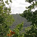 Blick auf den Sendeturm bei Engelberg