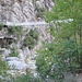 Eine Hängebrücke und ein Seil für diejenigen, denen der Canyon zu wenig Attraktion bieten...