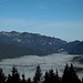 Noch hängt der Morgennebel im Berchtesgadener Talkessel. Darüber das Lattengebirge, die Hex schläft natürlich noch...