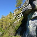 Aufstieg durch die ruppige NW-Flanke des kleinen Madonino