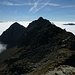 Blick zurück vom Pizzo della Rossa zu grossem Madonino und Madone di Càmedo
