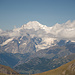 Weitblick Richtung Mont Blanc.