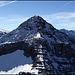 Uri-Rotstock mit Nordgrat und Nordostflanke (links des Grates) - sehr alpin heute...