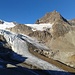 Unterer Teil des Ochsentaler Gletschers mit Silvrettahorn