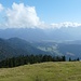 Am Roßwank, Sicht ins Karwendel