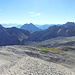 Auf dem Zugspitzplateau mit Blick zurück zum Gatterl