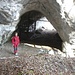 Schöne Höhle beim Abstieg über den Kellersteig