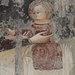 <b>Il Bambino della Presentazione al Tempio.<br />Affresco gotico di Scuola Giottesca Riminese del secolo XIV.<br />Chiesa di Santa Maria Assunta di Brione Verzasca. </b>