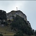 Das Gipfelkreuz zum Greifen nah, es täuscht aber und dauert noch einen Moment, bis auch wir vom Gipfel grüssen können