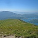 Blick über den Kamm zum Lago di Campotosto.