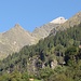Weisswandspitze vom Tal aus gesehen