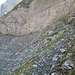 Nach dem Drahtseil (hab ich nicht gebraucht) kommt weit oben noch diese Querung entlang der FelsWand