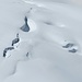 Winter-weisser Gletscher im August