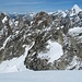Abstieg über den steilen Gletscher