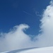 Wolkenspiele am Gletscher