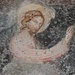 <b>Il Cristo dell'Entrata in Gerusalemme.<br />Affresco gotico di Scuola Giottesca Riminese del secolo XIV.<br />Chiesa di Santa Maria Assunta di Brione Verzasca.</b>