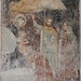 <b>L'adorazione dei Magi.<br />Affresco gotico di Scuola Giottesca Riminese del secolo XIV.<br />Chiesa di Santa Maria Assunta di Brione Verzasca.</b>