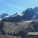 180° Panorama von der Weißkugelhütte zur Eiswelt im Talschluss des Langtauferertals.