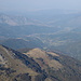 Unterwegs zwischen Midžor und Dupljak - Ausblick über den Bergrücken, der vom Dupljak / Oba talwärts in Richtung Gorni Lom zieht.