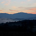 Bei Jalovik Izvor - Ausblick kurz vor Sonnenaufgang ins Stara Planina. Foto vom 05.10.2014.