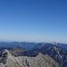 Blick in die Tegernseer Alpen. Markant rechts der Guffert. 