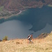 Immer wieder schöne Tiefblicke zum Klöntalersee