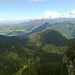 Die Holzerschneisen des Schortenkopfes (1322m) und sein vielversprechender Gipfelfelsen 