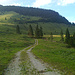 Rückblick auf den Jackelberg und die Käserwand (ganz links)