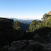 Im steilen Aufstieg zum Col de l'Oiseau - früh morgens zum Glück noch im Schatten ;-)