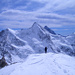 Der letzte Gipfel von drei grossen Tagen - auf dem Blanc de Moming, 4000er Panorama inklusive