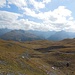 Weitläufige Landschaft auf dem Strelapass Richtung Davos