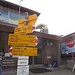 Wegweiser Höhenweg
