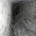 Der Aufstieg in der "Höhle" (gemauerter Tunnel)