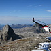 Der Heli setzt zum Sturzflug Richtung Lauchboden an.