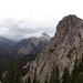 Kurz vor der Rappenklammspitze. Die aufziehenden Wolken liesen mich dann auf den kurzen Gipfelabstecher verzichten. Eine schöne Tour wars trotzallem.