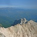 Über den Corno Piccolo schaut man hinüber in die Monti della Laga.