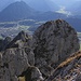 Im Schrofengelände hoch zur Gehrenspitze