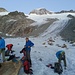 Auf dem Gletscher
