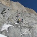 Klettersteigartig ausgebaut