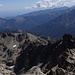 Panorama vom Abri Helbronner über Monte d'Oro zum Lavu Bellebone