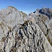Silberplattenchopf l: Blick vom Gipfel Richtung Säntis