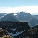 vom Sulzkogel nach Süden, ganz hinten wohl Similaun