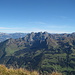 im Osten der Mürtschenstock, am linken Bildhorizont Sicht bis in die Allgäuer Alpen