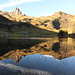 Sächsmoor und Cuncels spiegeln sich im Grossee