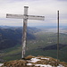 Gipfelkreuz Federispitz 1865m, sollte mal ersetzt werden.