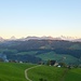 Blick über Dürsrüti und Langnau , in der mitte der Hohgant