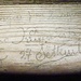 Iscrizione a Ca' di Gubitt datata 1928. Sembra di riconoscere la firma di un Primatesta, forse lo stesso Paulin(o) che chiuse definitivamente l'Alpe Serena nel 1969.