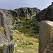 Eine Landschaft aus über 300000000 Jahre altem, erodierten und sehr harten Granit beherschen das Plateau der Serra da Estrela.