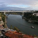 Porto liegt an der Mündung des Rio Douro.